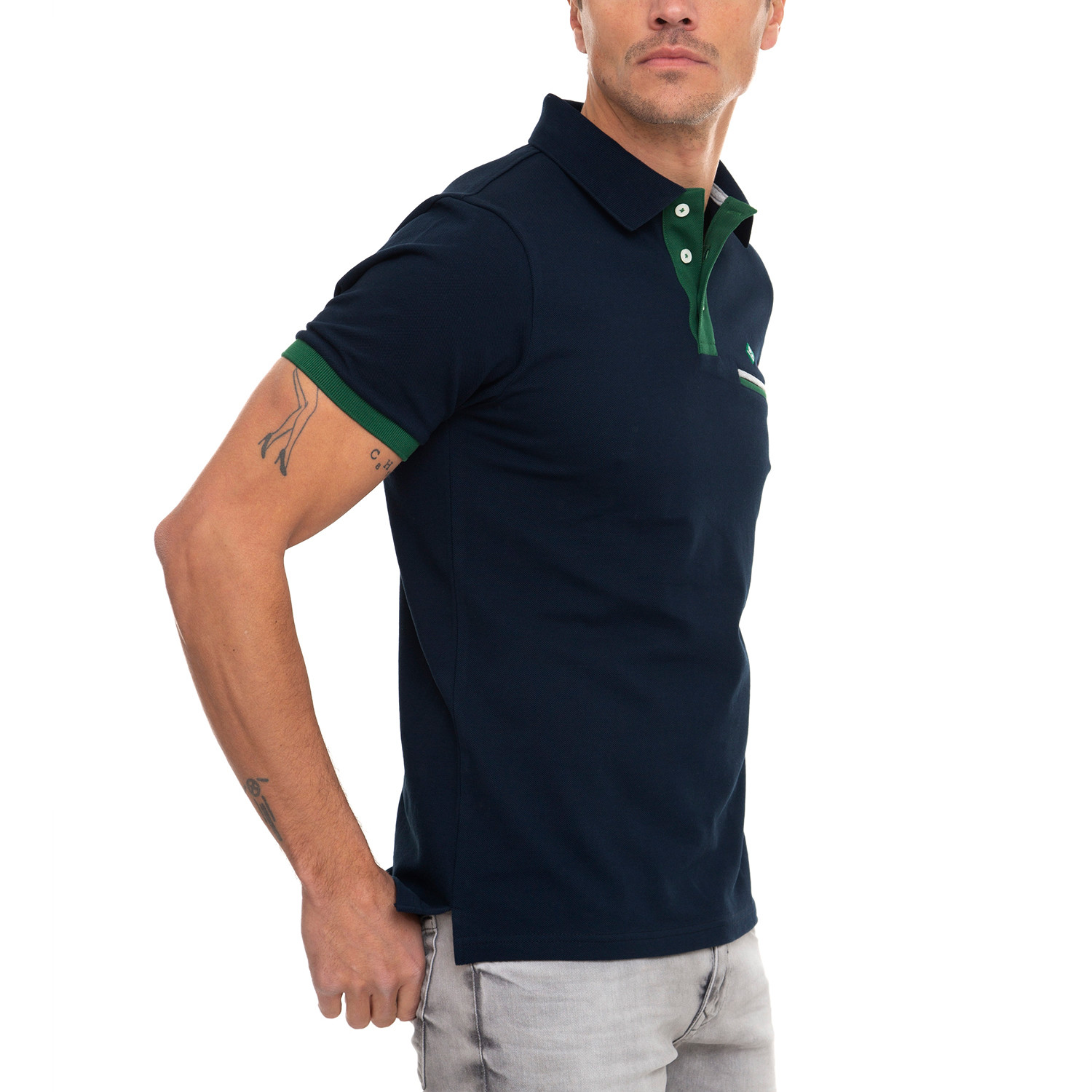 Hemmans Polo Shirt // Navy (3XL) - Sir Raymond Tailor - Touch of Modern