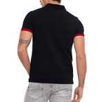 Hemmans Polo Shirt // Black (3XL)