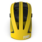 FEND Foldable Helmet // Matte Yellow (Small)