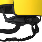 FEND Foldable Helmet // Matte Yellow (Small)