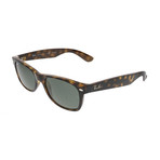 Wayfarer Polarized Sunglasses // Tortoise + Green