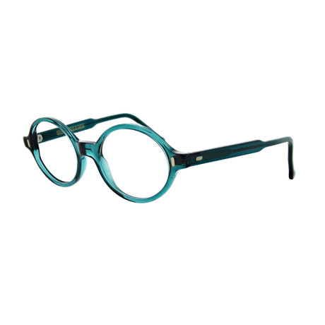 Unisex Round Optical Frames // Petrol