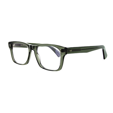 Men's Square Optical Frames // Aviator Blue