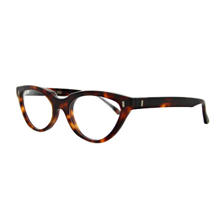 Women's Cat Eye Optical Frames // Matte Dark Turtle