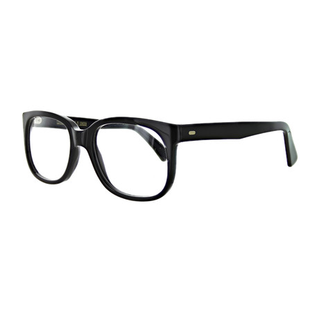 Men's Square Optical Frames // Black