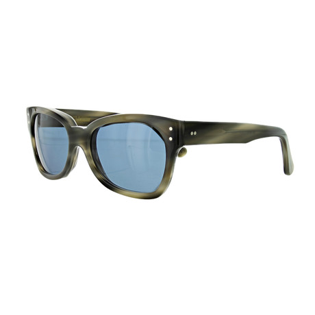 Women's Square Sunglasses // Gray Horn