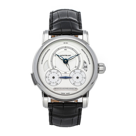 Montblanc Nicolas Rieussec Hommage Chronograph Automatic // 111012 // Pre-Owned