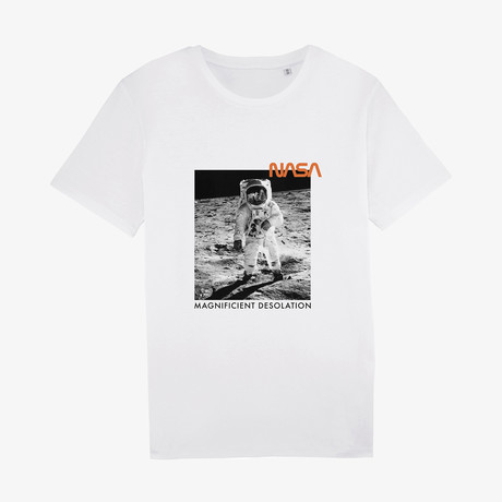 Magnificent Desolation T-Shirt // White (Small)