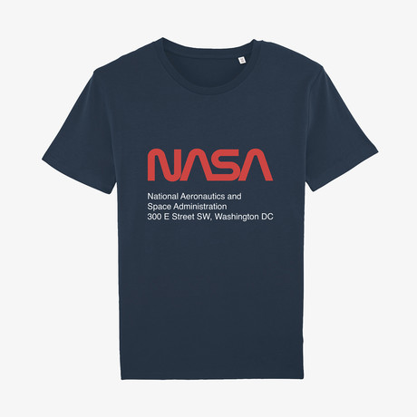 Nasa T-Shirt // Navy (Small)