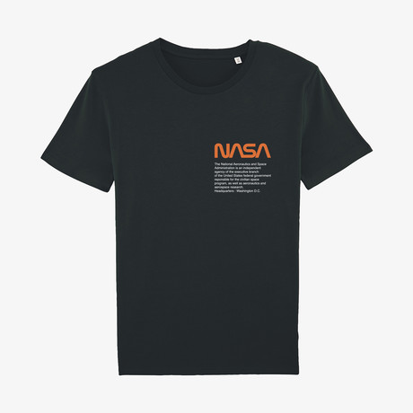 Nasa Heart T-Shirt // Black (Small)