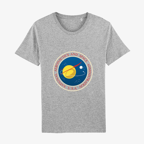 National Aeronautics + Space Administration T-Shirt // Gray (Small)