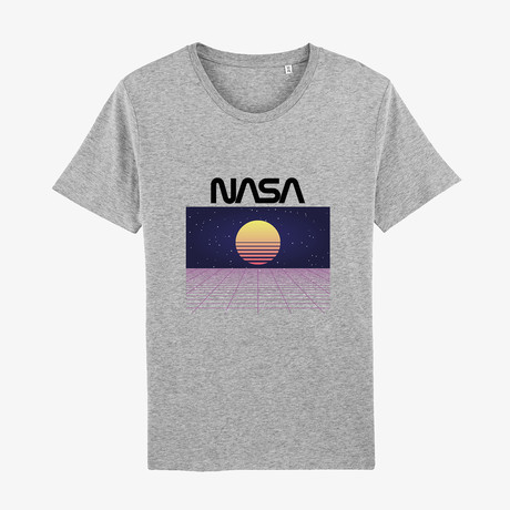 Nasa Sunset T-Shirt // Gray (X-Large)