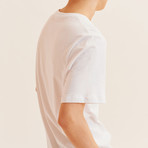 Henley T-Shirt // White (Small)