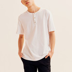 Henley T-Shirt // White (Small)