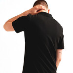 Henley T-Shirt // Black (Small)