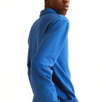 Half-Zip Sweatshirt // Egyptian Blue (Small)