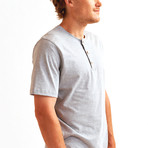 Henley T-Shirt // Heather Gray (Small)