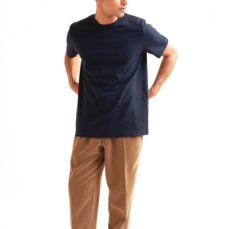 Pique T-Shirt // Navy (Small)