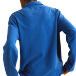 Half-Zip Sweatshirt // Egyptian Blue (Small)