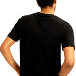 Pique T-Shirt // Black (Small)