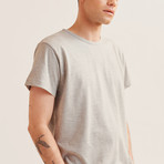 Box-Cut T-Shirt V.1 // Heather Gray (Small)