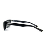 Balenciaga // Unisex Rectangle Sunglasses // Black