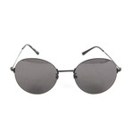 Balenciaga // Unisex Round Sunglasses // Black