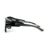 Women's Cat Eye Sunglasses // Black + Gray