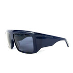 Men's B0002S Rectangle Sunglasses II // Blue + Gray