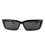 Balenciaga // Unisex Rectangle Sunglasses // Black