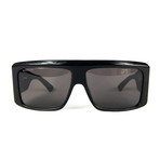 Men's B0002S Rectangle Sunglasses I // Black + Gray