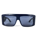 Men's B0002S Rectangle Sunglasses II // Blue + Gray