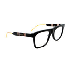 Men's Rectangular Optical Frames // Black