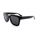 Unisex GG0001S-001 Square Sunglasses // Black