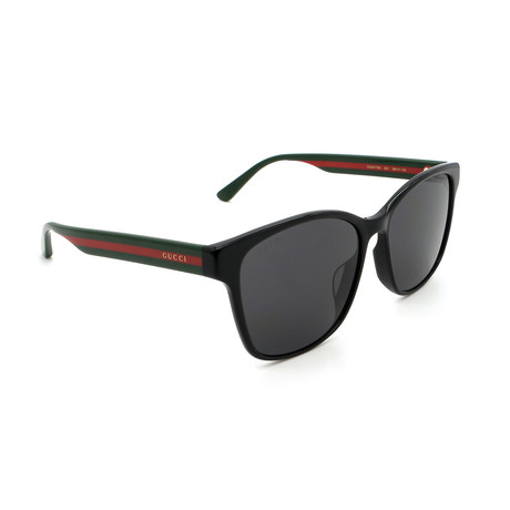 Unisex GG0417SK-001 Sunglasses // Shiny Black