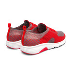 Drift Sneakers // Red + Gray (Euro: 39)