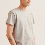 Box-Cut T-Shirt // Heather Gray (Small)