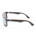 Unisex RE1000 Polarized Sunglasses // Tortoise + Ivory + Black + Blue