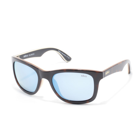 Unisex RE1000 Polarized Sunglasses // Tortoise + Ivory + Black + Blue