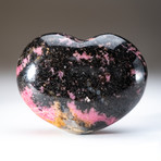 Imperial Rhodonite Heart v.2