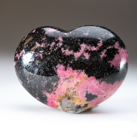 Imperial Rhodonite Heart v.2