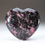 Imperial Rhodonite Heart v.1