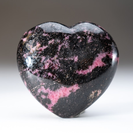 Imperial Rhodonite Heart v.1