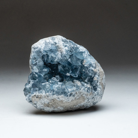 Blue Celestite Geode Cluster