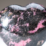 Imperial Rhodonite Heart v.1