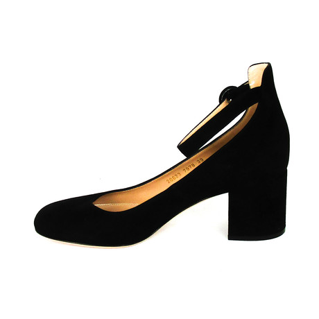 Women's Heels // Camoscio Black (Euro: 35)