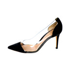 Women's Heels // Camoscio + Plexi Lapis + Trasp (Euro: 38.5)