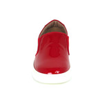 Women's Sneakers // Vernice + Tabasco Red (Euro: 38.5)