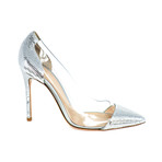 Women's Heels // Raso + Plexi Silver + Trasp (Euro: 35)