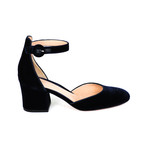 Women's Heels // Velluto Denim (Euro: 38)